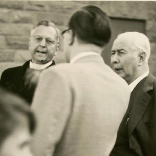 Bundespräsident Heuss besucht die Pfarrei - 24.5.1955